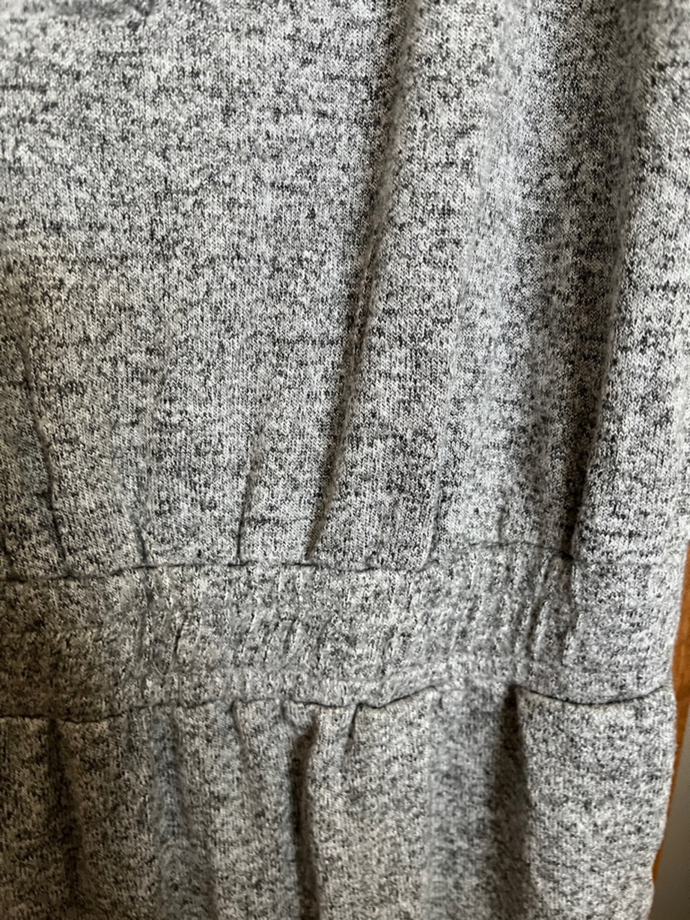 Gibson Heather Gray Sleeveless Henley Jumpsuit - Picture 4 of 5